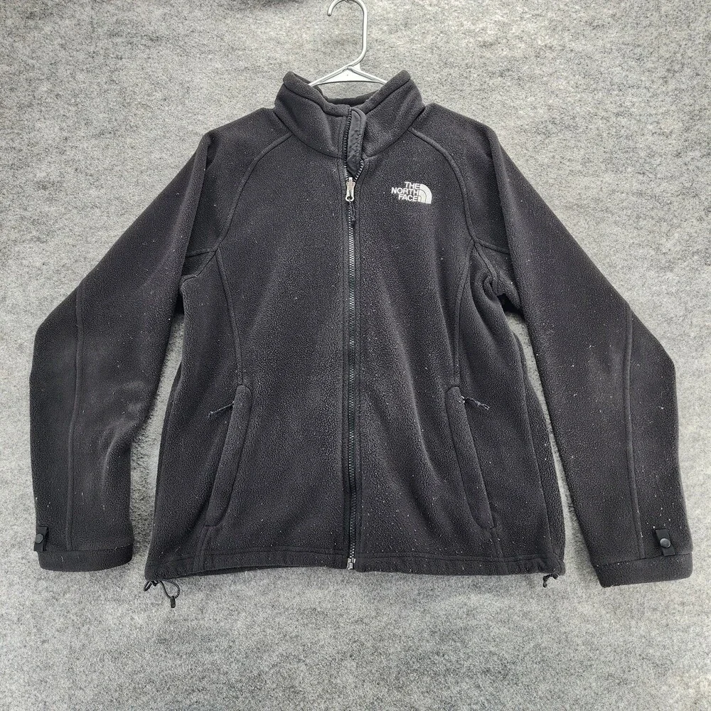The North Face Jacket Mens Medium Long Sleeve Black Full Zip